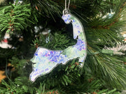 Hydrangea Cape Cod Acrylic Ornament