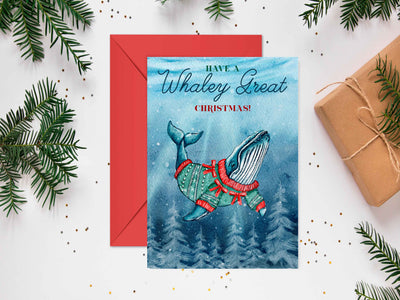 Whaley Great Christmas Blank Christmas Greeting Card