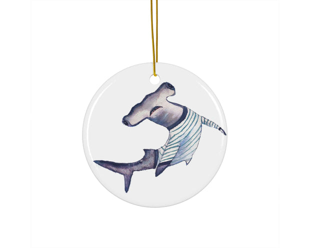 Hammerhead Shirt Christmas Ornament