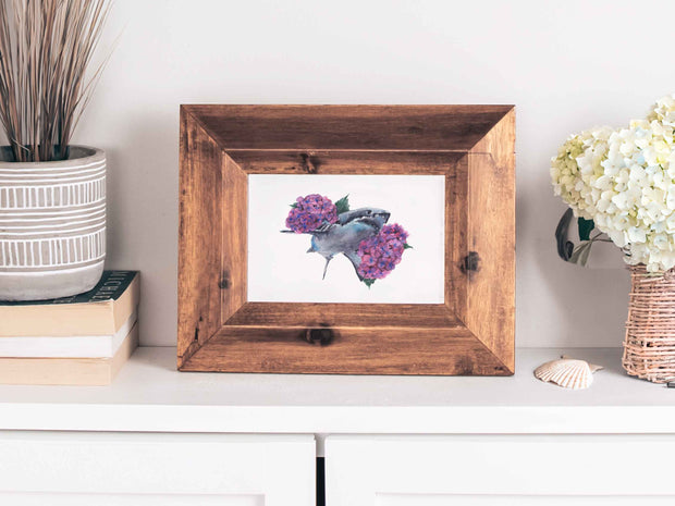 Sharkdrangea 5x7 in or 8x10 Fine Art Print