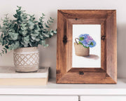 Hydrangea Bag Blooms 5x7 in or 8x10 Fine Art Print