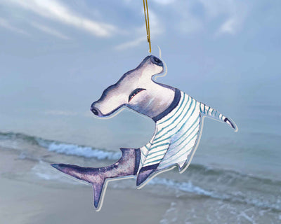 Shirted Hammerhead Acrylic Ornament