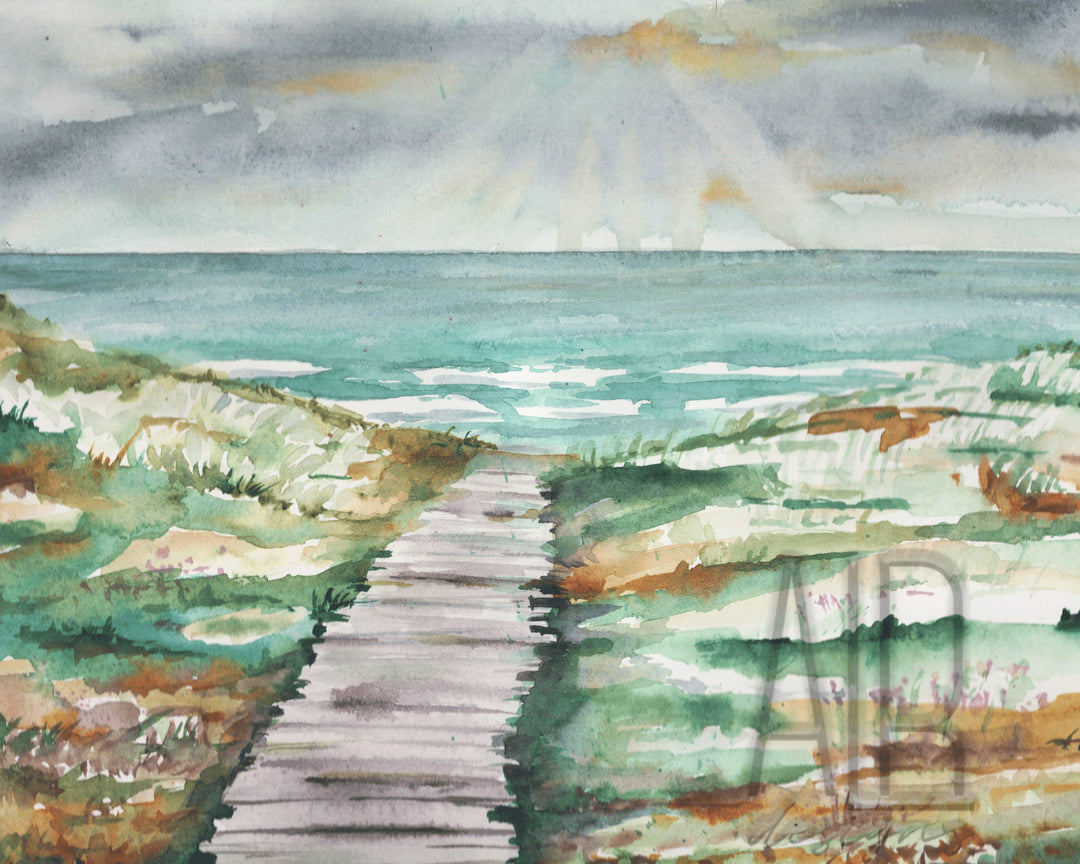 Offers CUSTOM Watercolor Landscape painting - 8x10 and 5x7